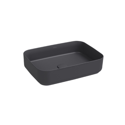 Порцеланова мивка Infinity 10NF65055-2C върху плот 50 × 36 см- Антрацит мат