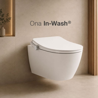 Smart окачена тоалетна със седалка със затопляне In-Wash® - A80315FS01