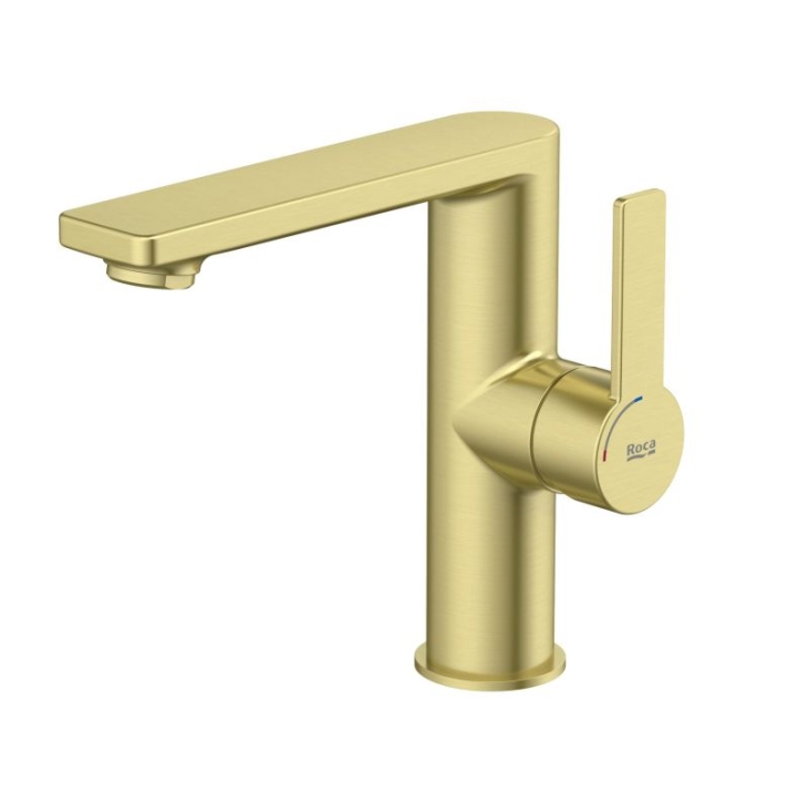 A5A405FVA0 TARGA смесител за умивалник BRUSHED BRASS - Roca