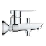 Смесител за вана-душ Bau Edge 23604001 - Grohe 1
