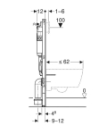 Geberit Duofix Delta 458.103.00.2