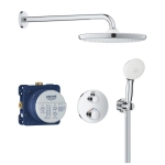 Душ система за вграждане с термостат 34872000 Grohtherm Tempesta 250 - Grohe