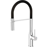 Кухненски смесител хром/черен мат Pola BAP 778D- Laveo 4