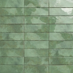 Фаянс Korfu Green 6.5x20 см - Мат и гланц